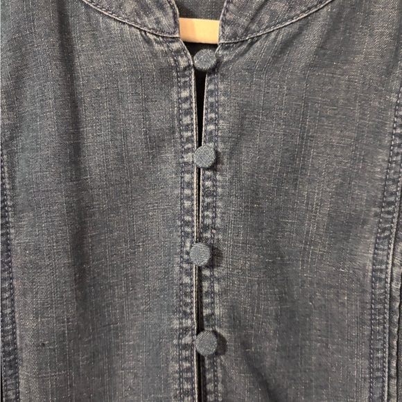 LOFT - MEDIUM - JEAN DRESS - NWOT - This piece was only tried on once! - Picture 3 of 9